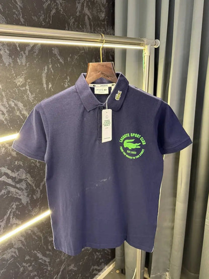 Lacost e Premium Polo Tshirt ( With Box Packing )