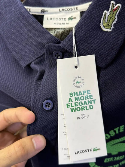 Lacost e Premium Polo Tshirt ( With Box Packing )