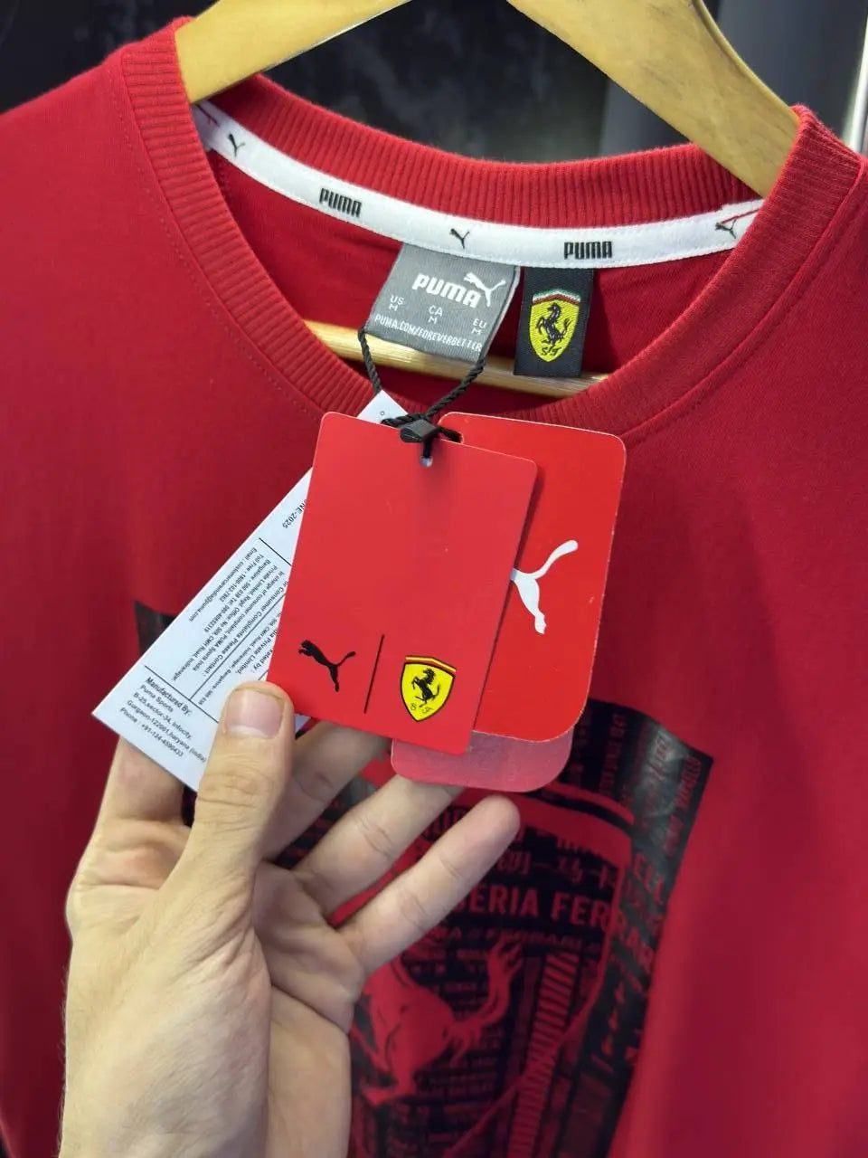 Pum a FeRrArI Round Neck Tshirt With bo-X! packing