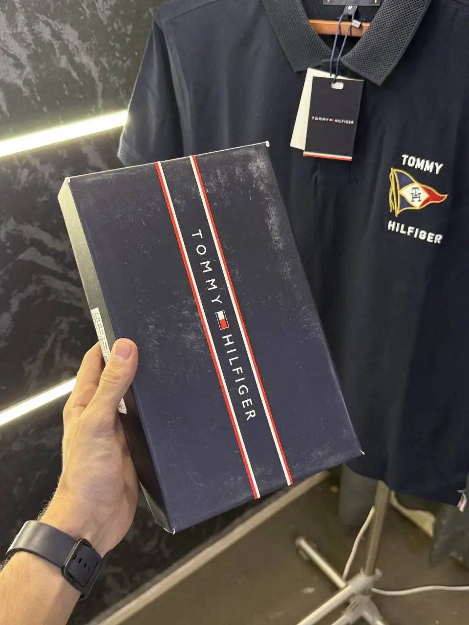 Tommy_Hilfiger Store Article Polo Tshirt ( With Box packing )
