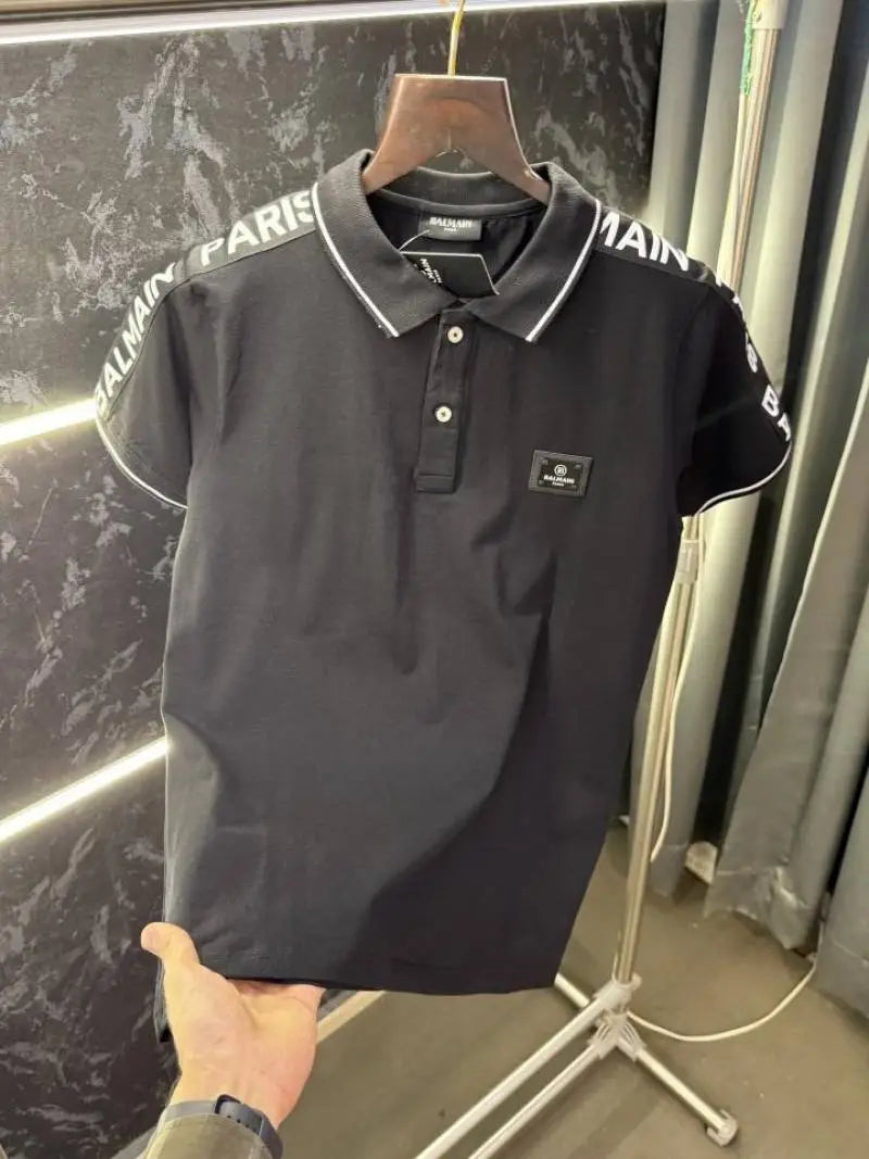 Balmai n Paris Designer Polo T-Shirt