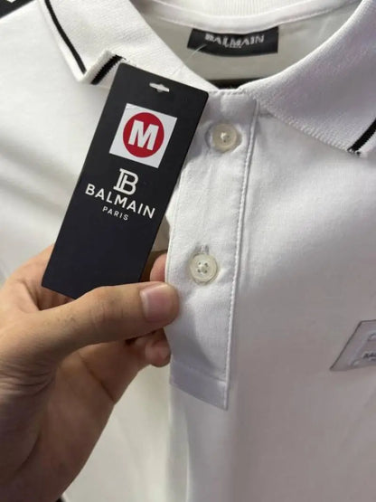 Balmai n Paris Designer Polo T-Shirt
