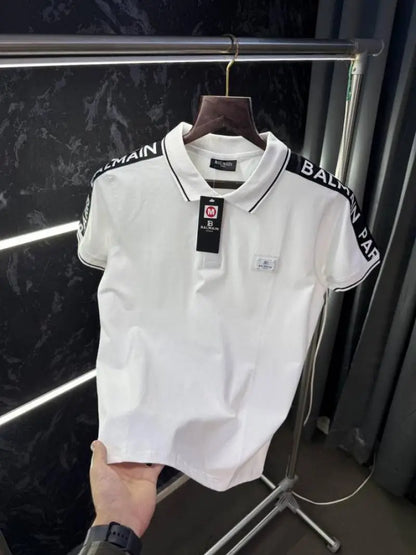 Balmai n Paris Designer Polo T-Shirt
