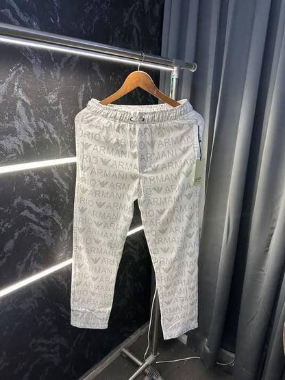 Emporio Arman i Premium Trackpant Regular Fit ( 3 Pockets & Zips ) ( No Return No Exchange On This Product