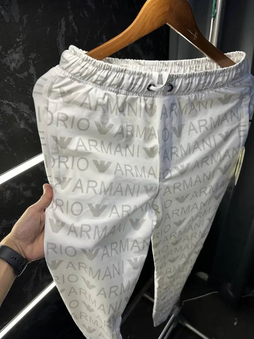 Emporio Arman i Premium Trackpant Regular Fit ( 3 Pockets & Zips ) ( No Return No Exchange On This Product