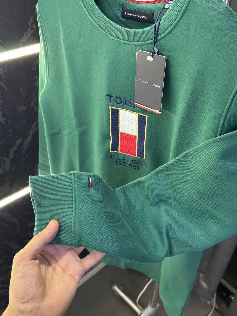 Tommy_Hilfiger Sweatshirt (Green)