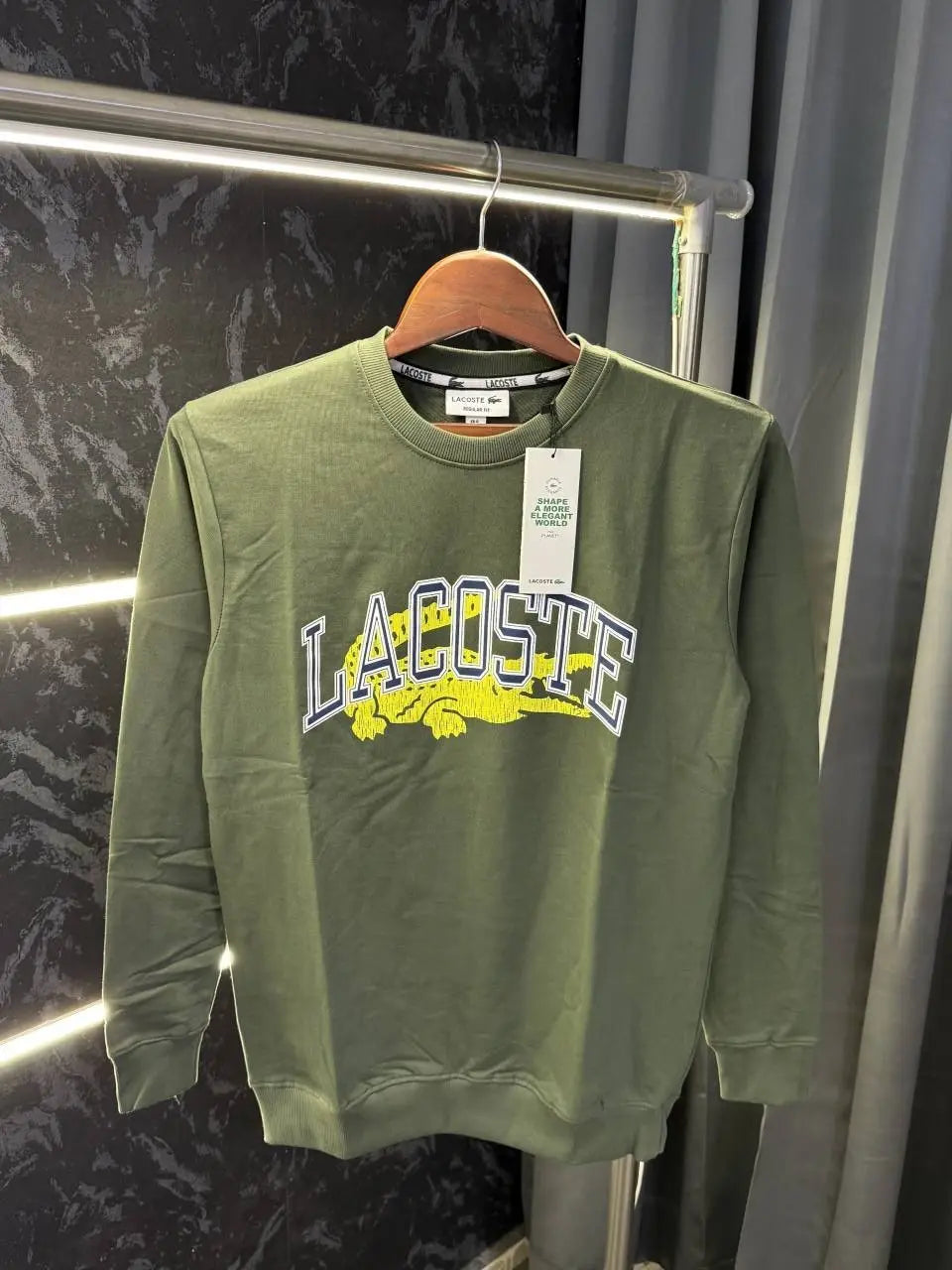 Lacost e Premium Sweatshirt Store Article (Green)