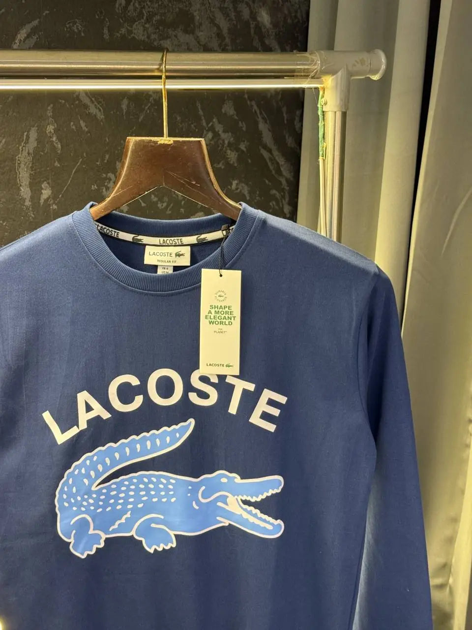 Lacost e Premium Sweatshirt Store Article (Navy)