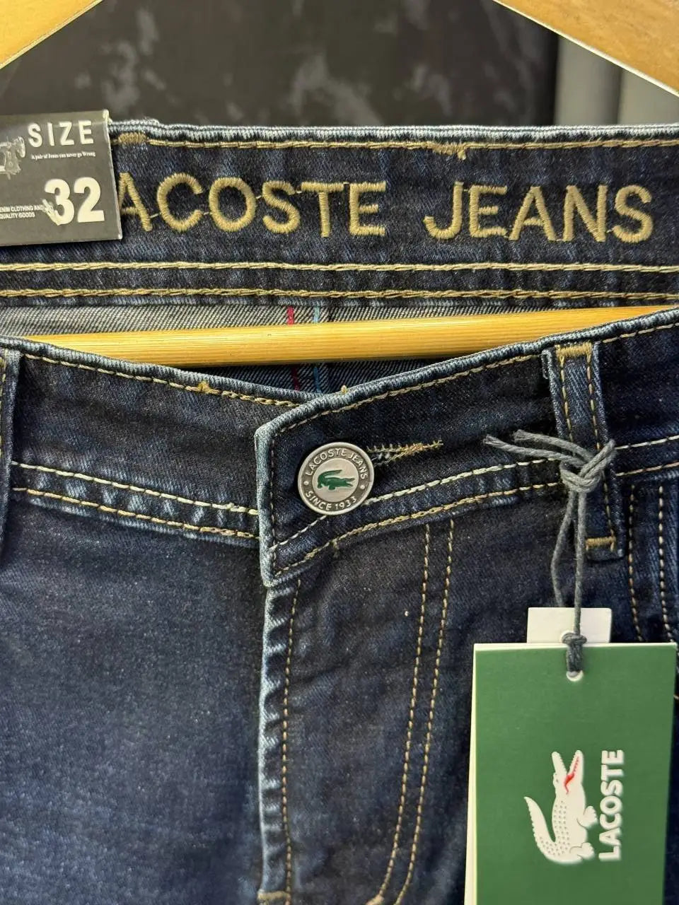 Lacost e Straight Fin Premium Denim