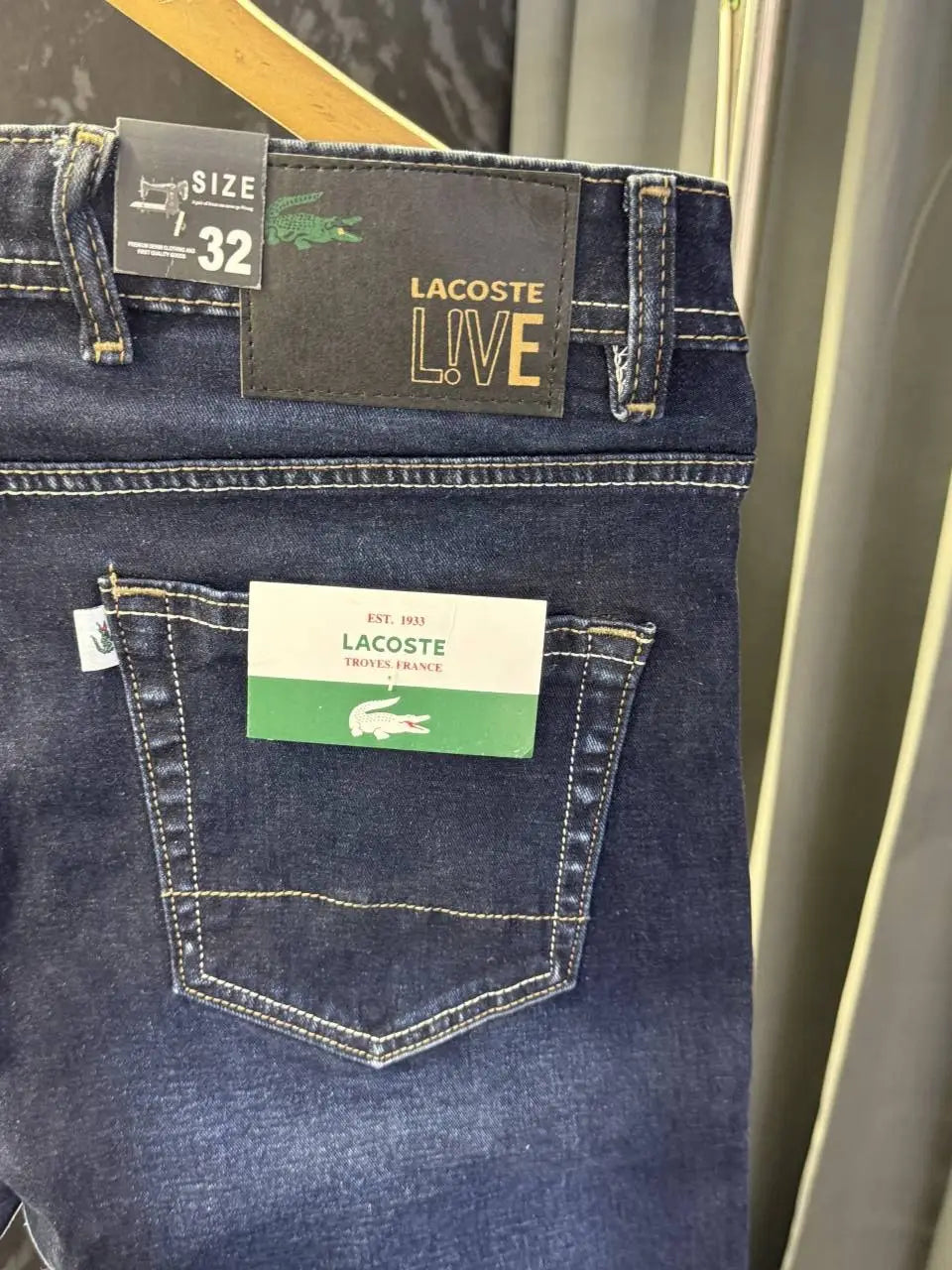 Lacost e Straight Fin Premium Denim