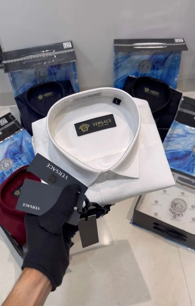 Versace Premium Shirt with box white