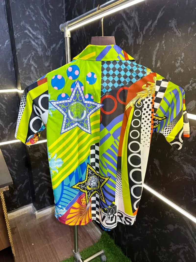 Versace Premium Polo Store Article Half Sleeves Shirt