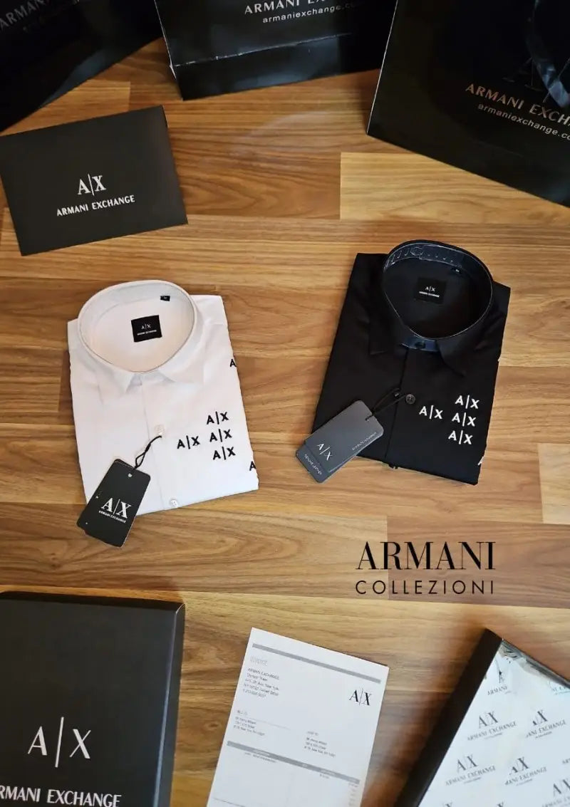 Arman.i Exchange Current Store Article Shirt with Original Packing Black