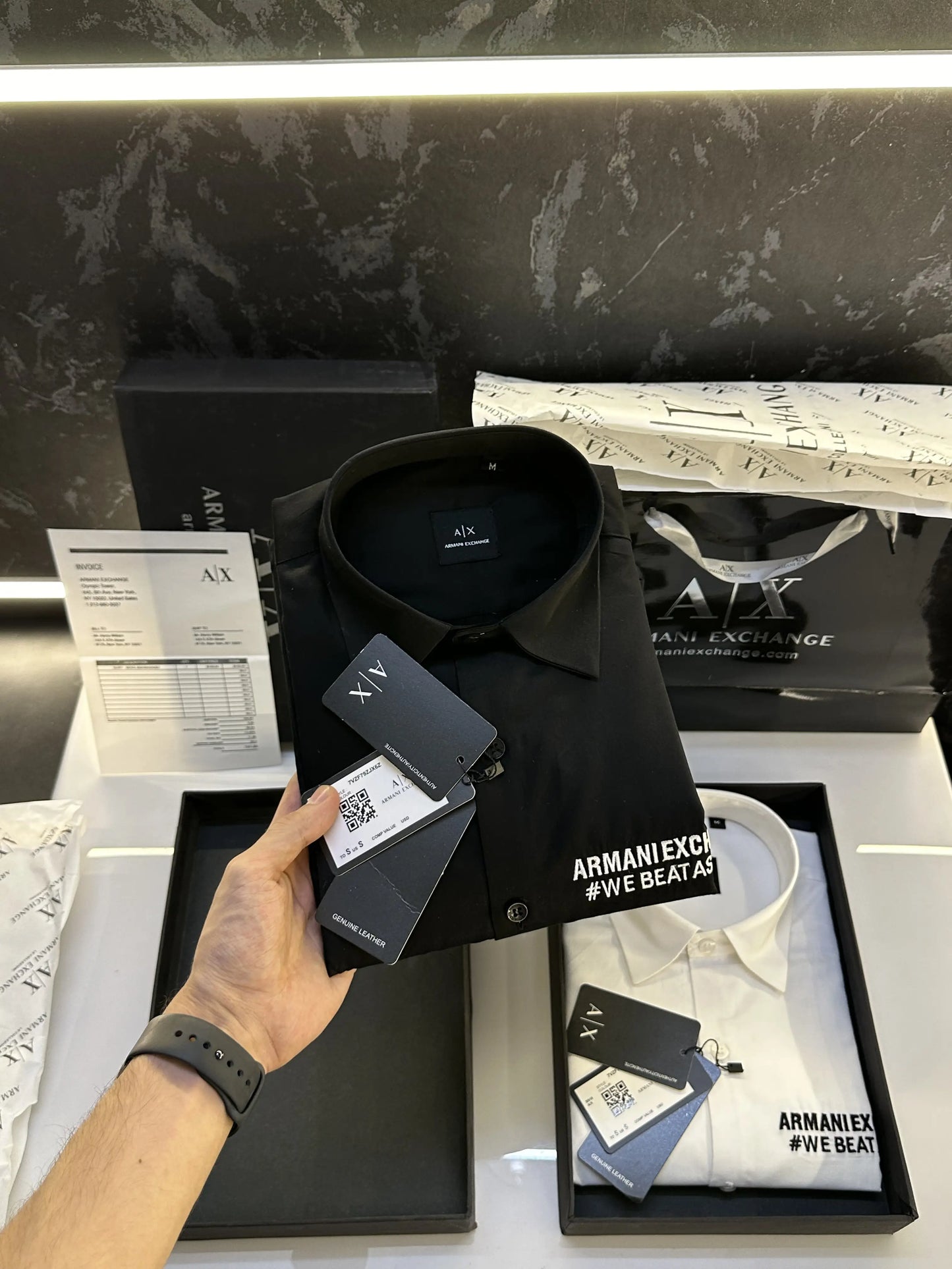 Arman_i Exchange Current Store Article Shirt with Original packing Black