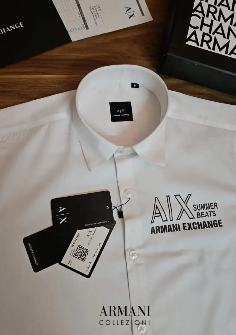 Arman_i Exchange Reflective Store Article Shirt with original packing WHITE