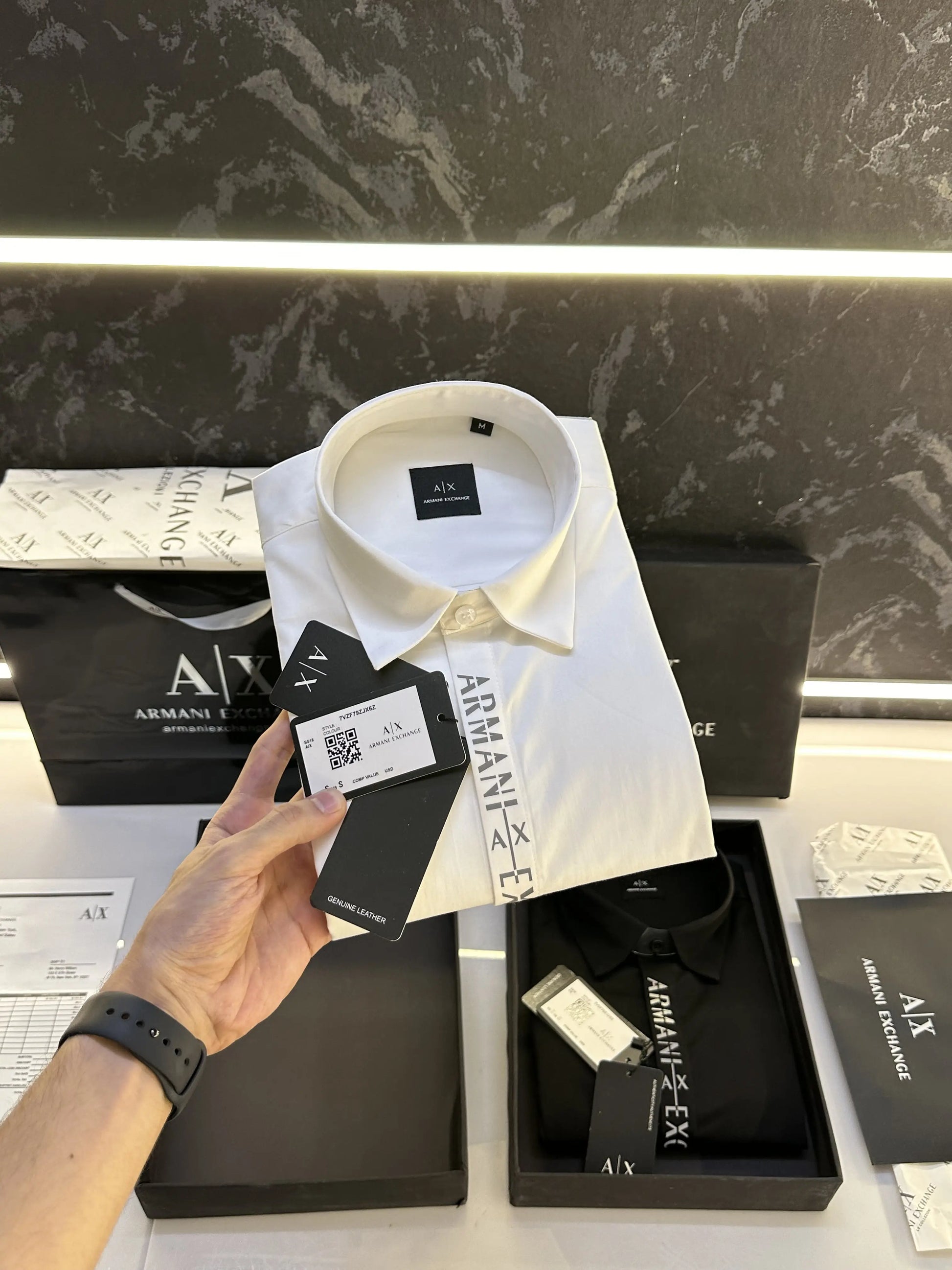 Arman-i Exchange Store article Shirt With Original Packing White