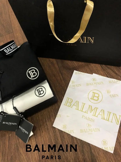 Balmai.n Paris Reflective Print Shirt with Original packing White 144