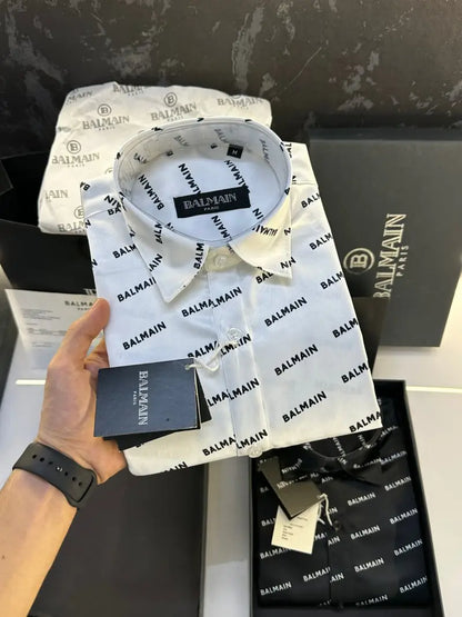 Balmai_n Paris Monogram New Article With Original packaging White B681