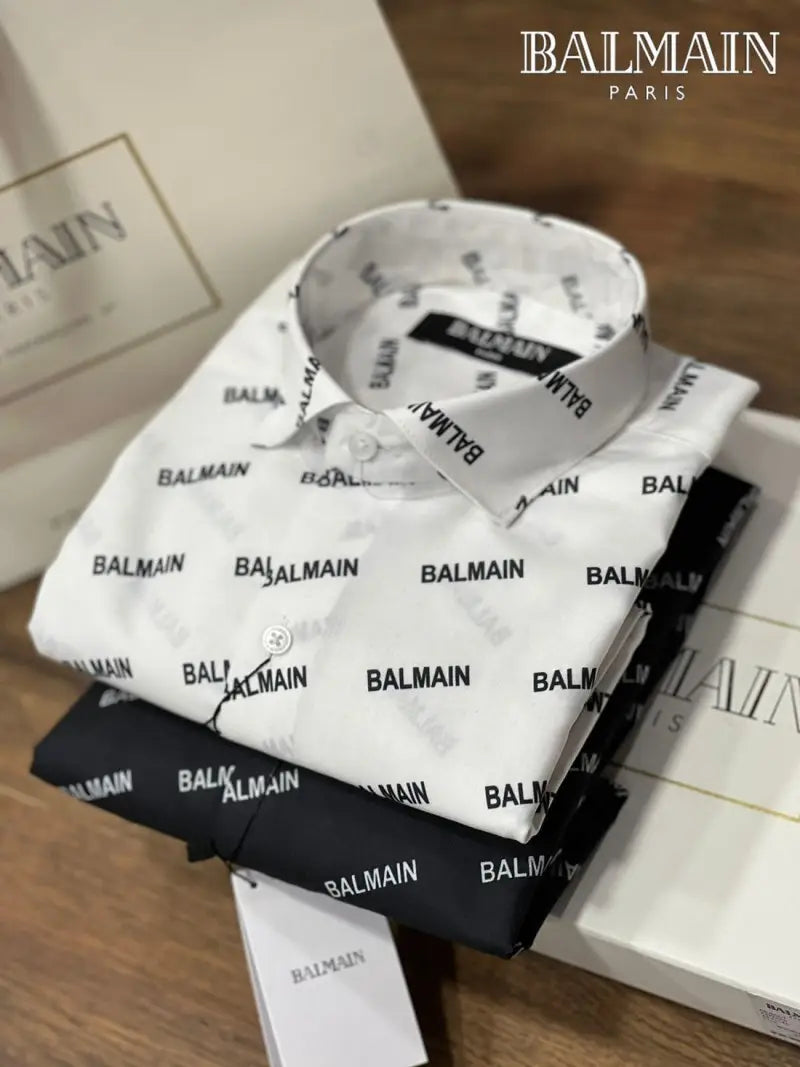 Balmai_n Paris Monogram New Article With Original packaging Black B681