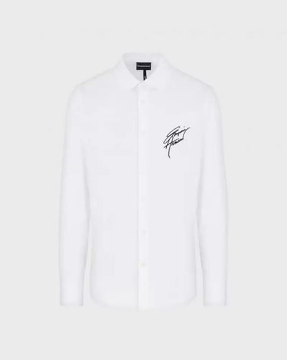 Emporio Arman i Store Article Shirt with Original packing ( White )