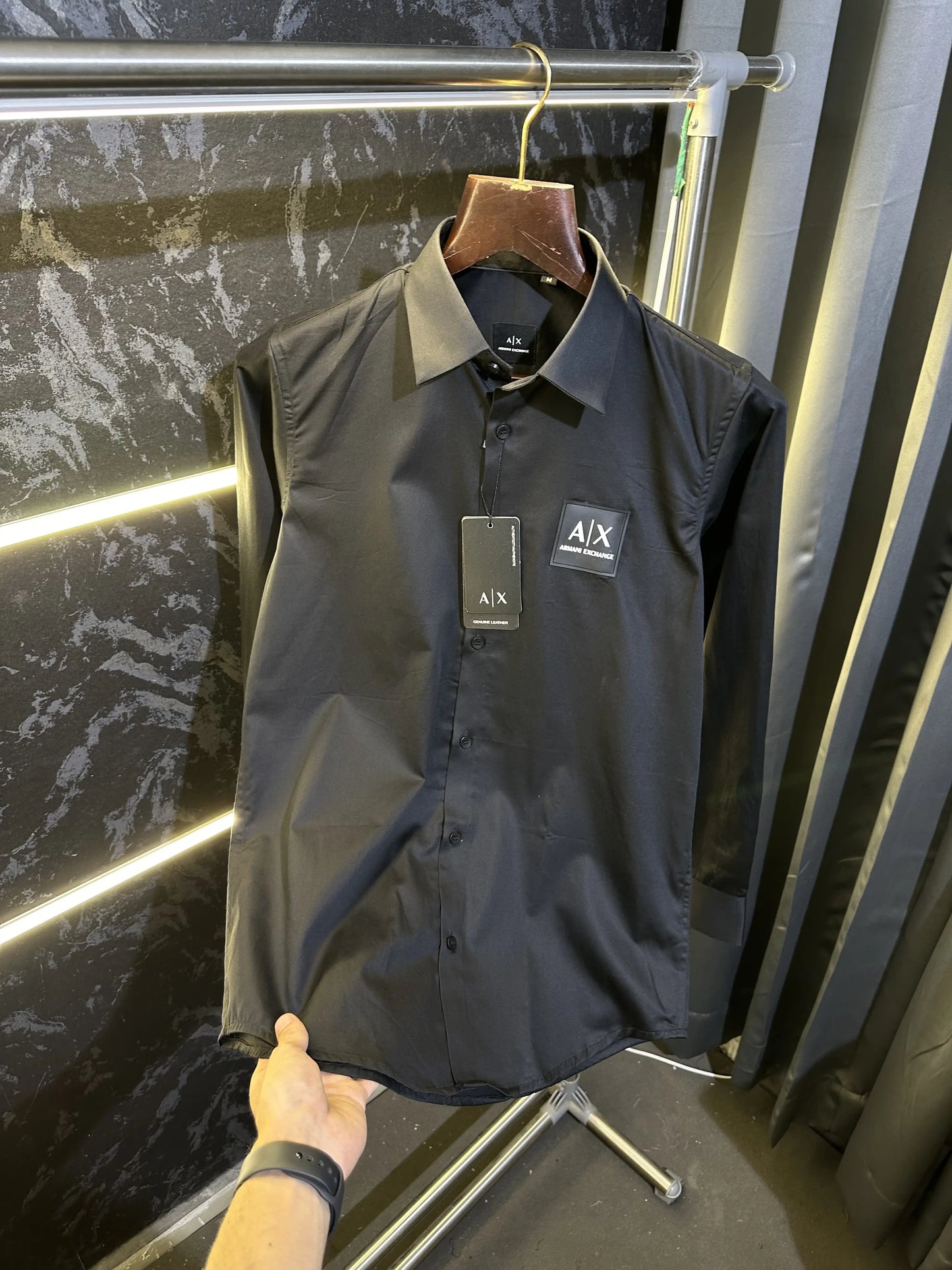 Arman i Exchange Current Store Article Shirt with Box packing ( Black )