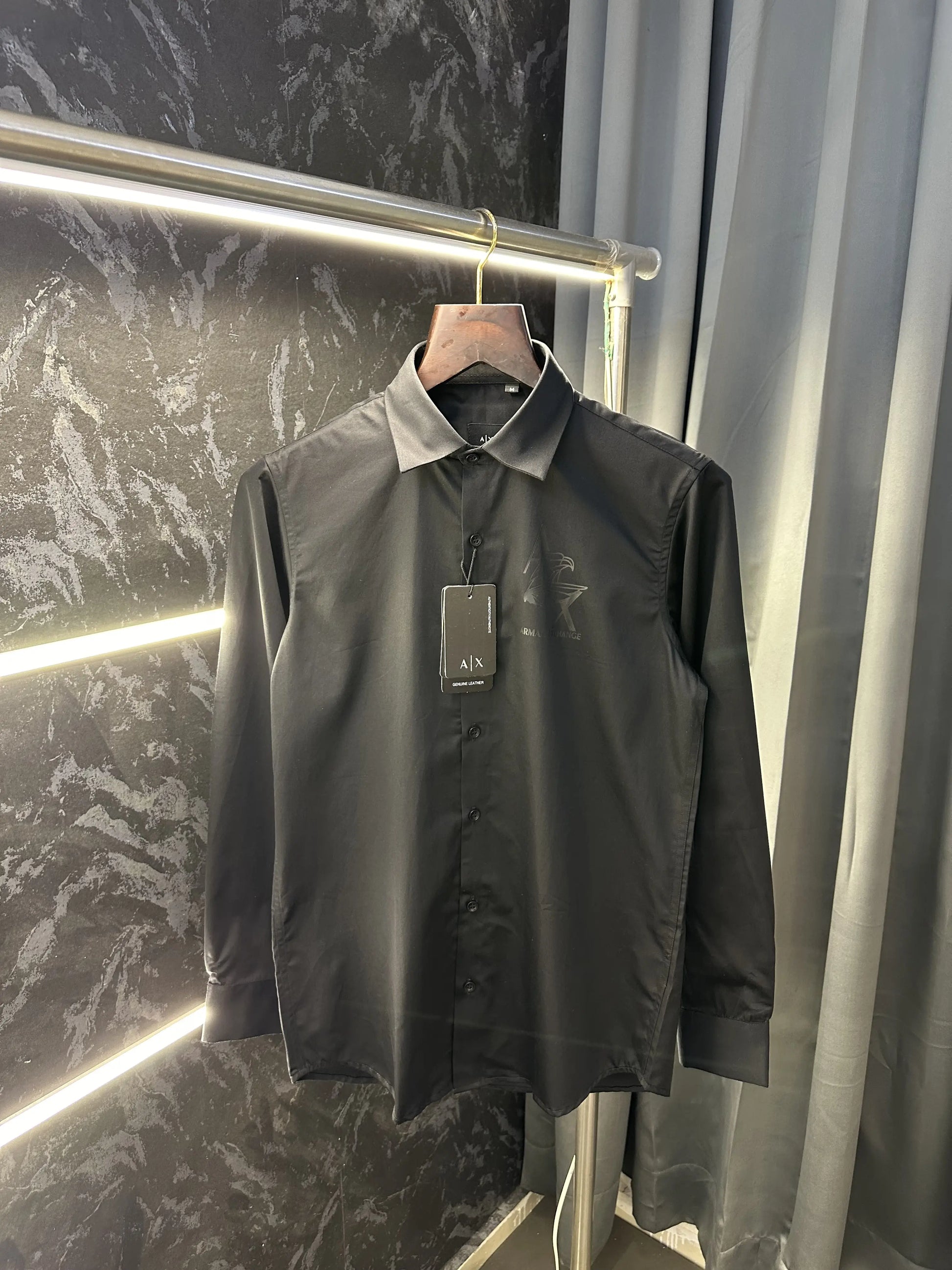 Arman i Exchange Current Store Article Shirt with Box packing ( Black )