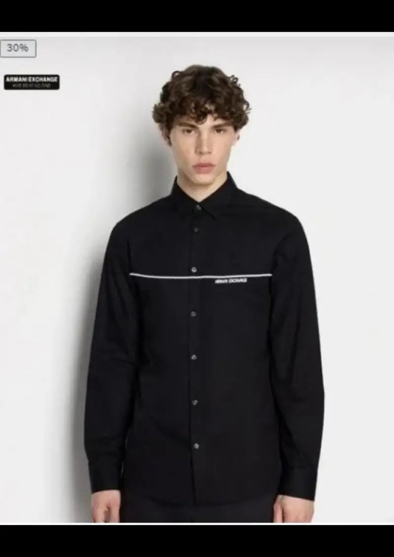 Arman i Exchange Reflective Premium Shirt with Box Packing Black AX871