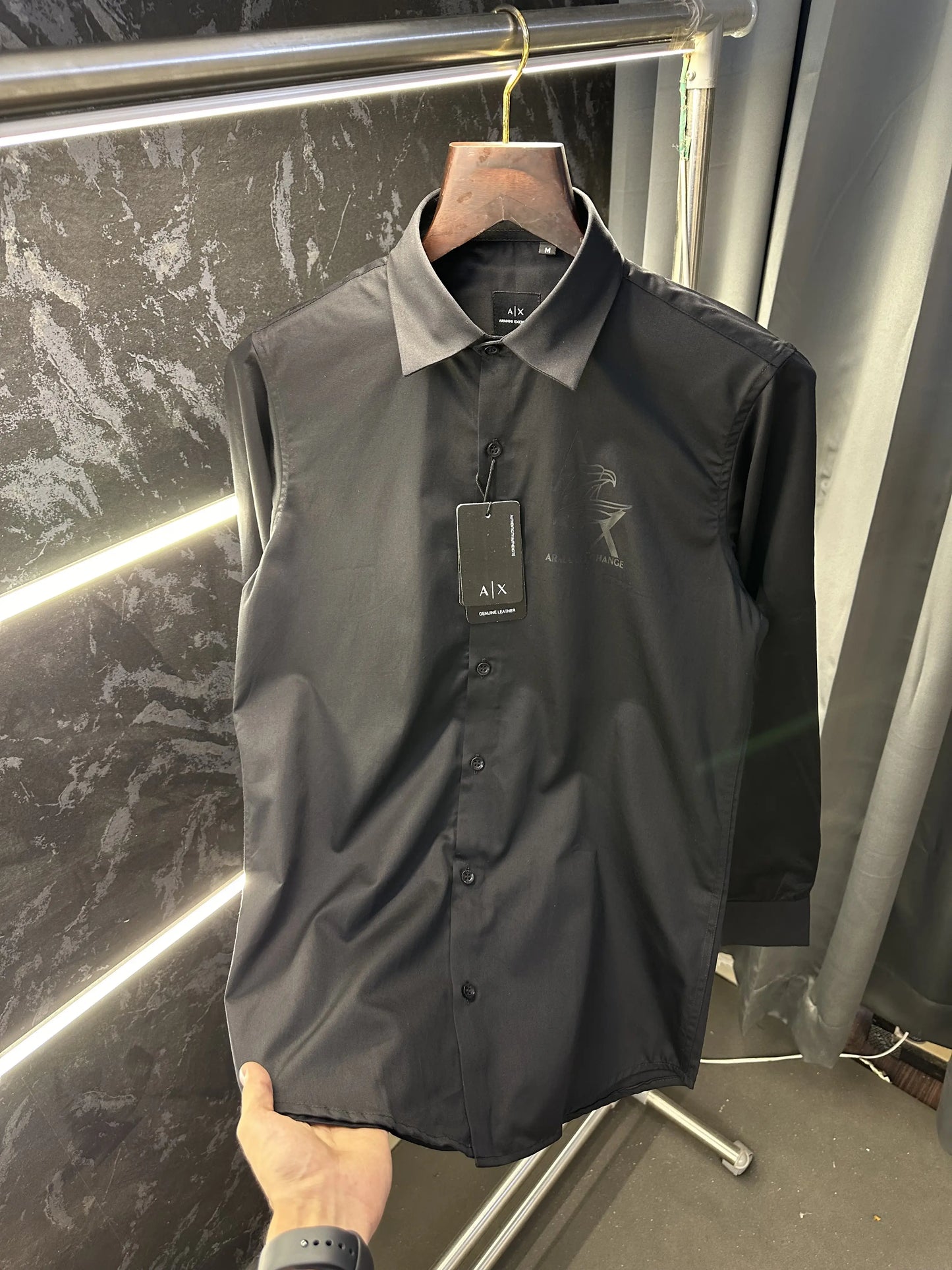 Arman i Exchange Current Store Article Shirt with Box packing ( Black )