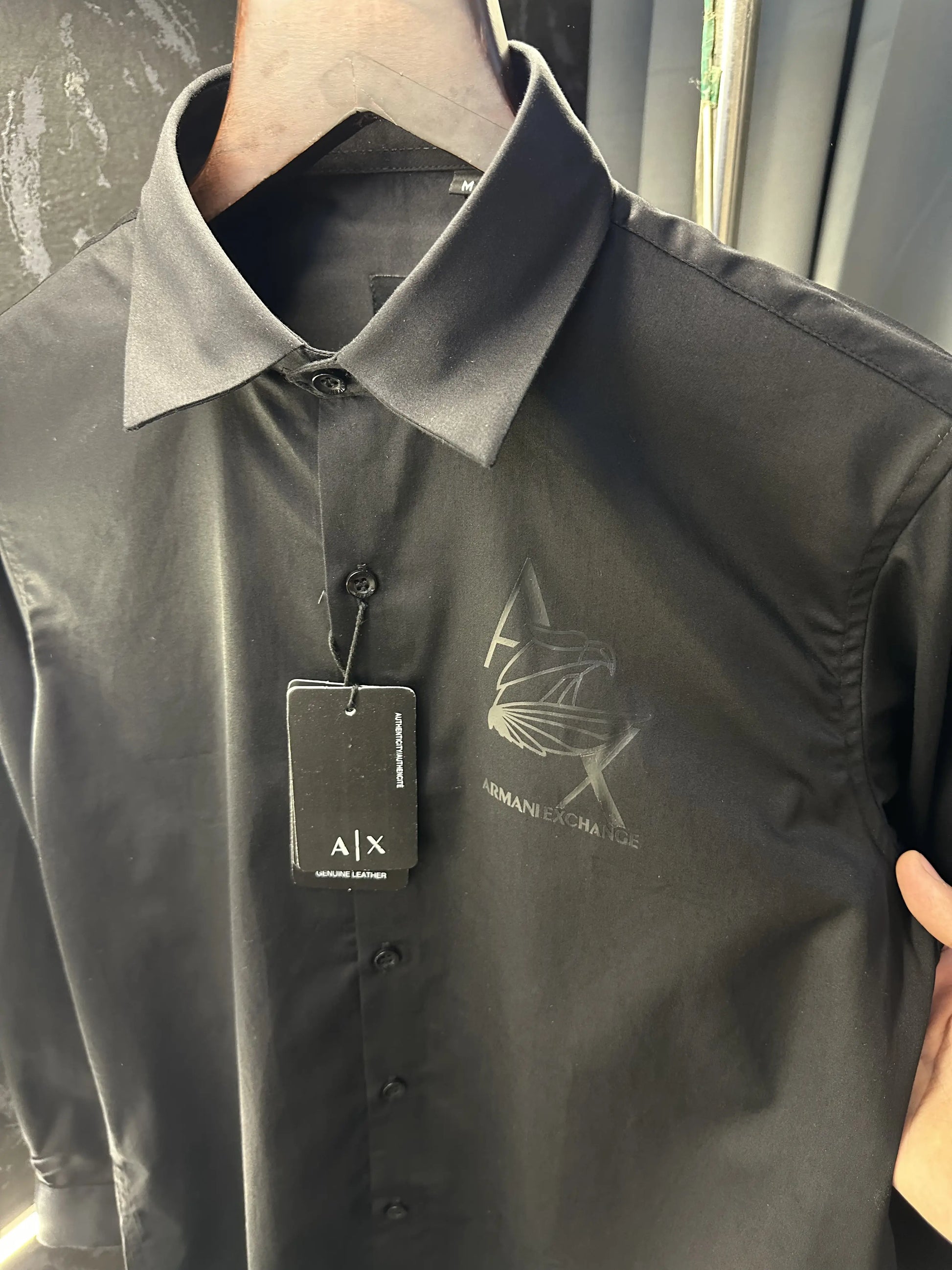 Arman i Exchange Current Store Article Shirt with Box packing ( Black )