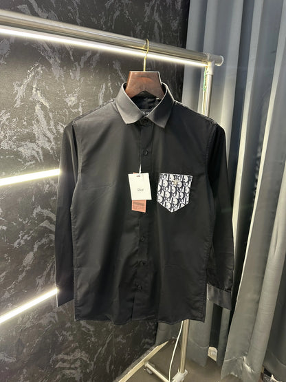 Christian Dio-r Current Store Article Shirt with Original packaging Black