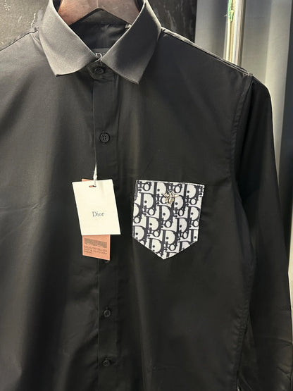 Christian Dio-r Current Store Article Shirt with Original packaging Black
