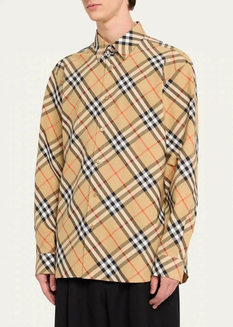 Burberr y Checks Premium Store Article shirt with box - (235)