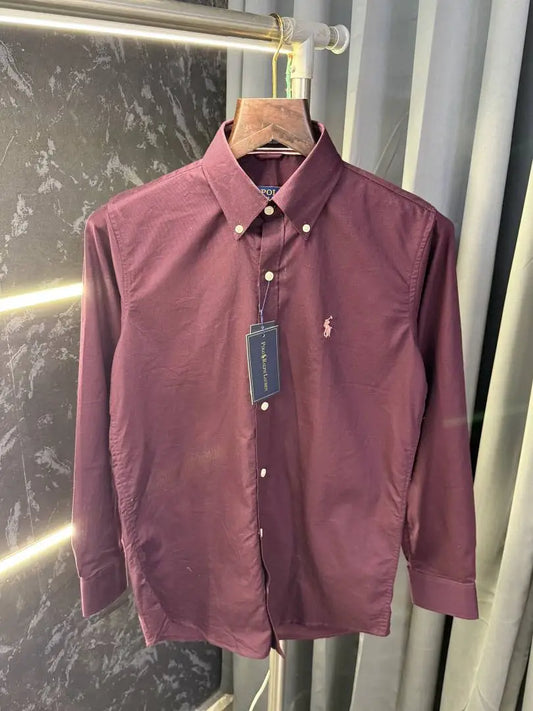 Polo Ralph_Lauren Shirt ( Maroon )