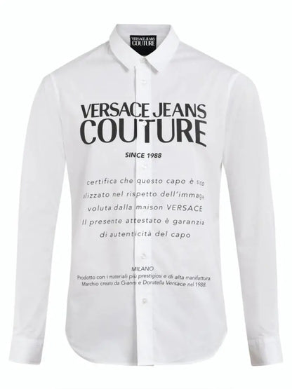 Versac e Store Article Shirt with Original box packing ( White )