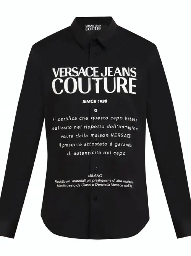 Versace Store Article Shirt with Original Packing ( Black )