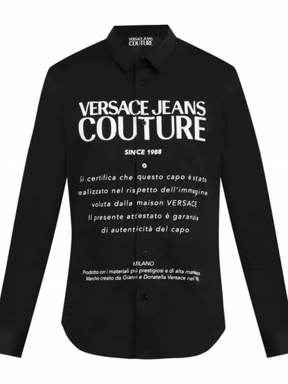Versace Store Article Shirt with Original Packing ( Black )