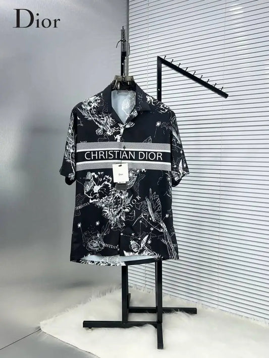 Christian Dio r Store article shirt with Box Carry bag