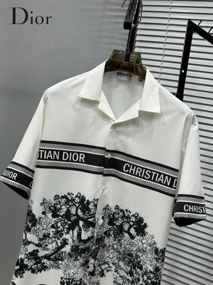 Christian Dio r Imported Shirt ( White )