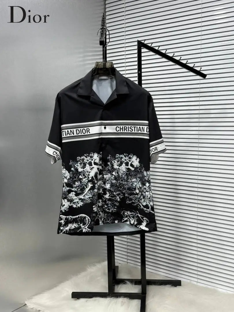 Christian Dio r Imported Shirt ( Black )