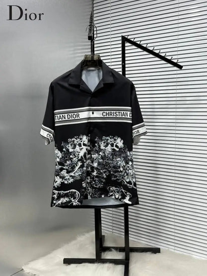 Christian Dio r Imported Shirt ( Black )