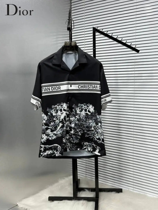Christian Dio r Imported Shirt ( Black )