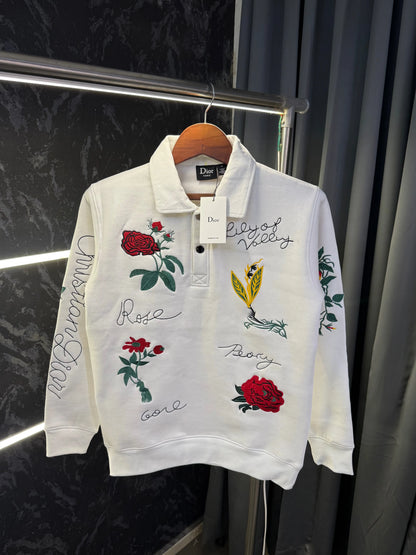 Christian Dio r Karan Aujla Sweatshirt (White)
