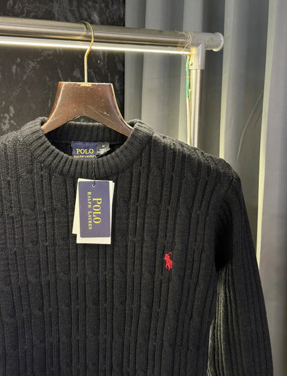 Ralph_Lauren Premium Cable Knit Sweater (Store Article)