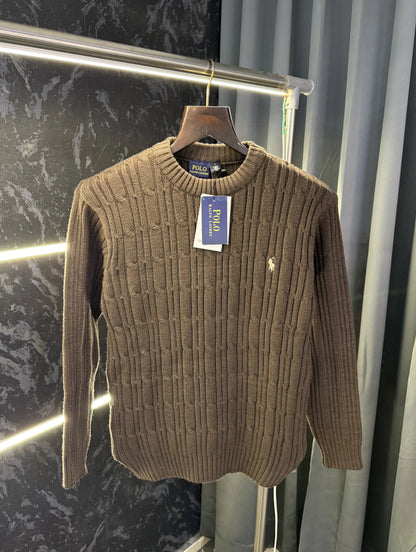 Ralph_Lauren Premium Cable Knit Sweater (Store Article)