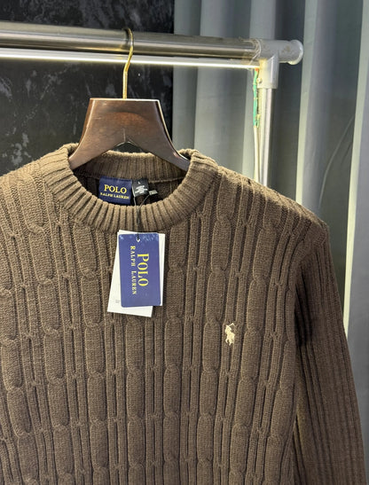 Ralph_Lauren Premium Cable Knit Sweater (Store Article)