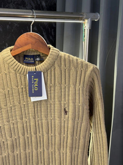 Ralph_Lauren Premium Cable Knit Sweater (Store Article)