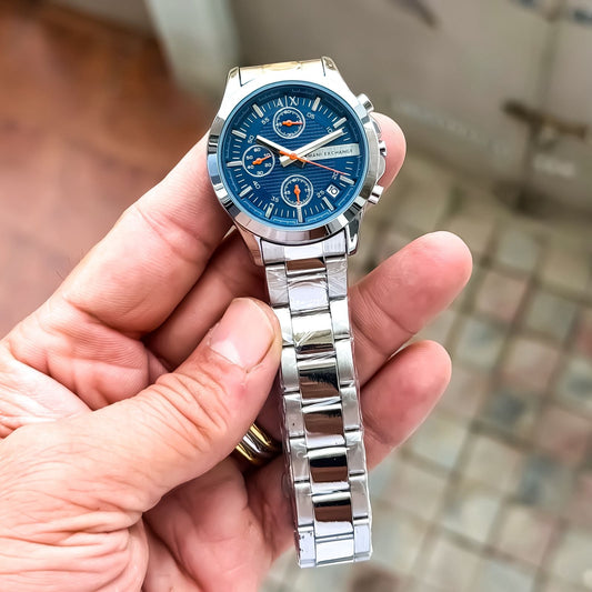 ARMANI_LADIES_SILVER-BLUE