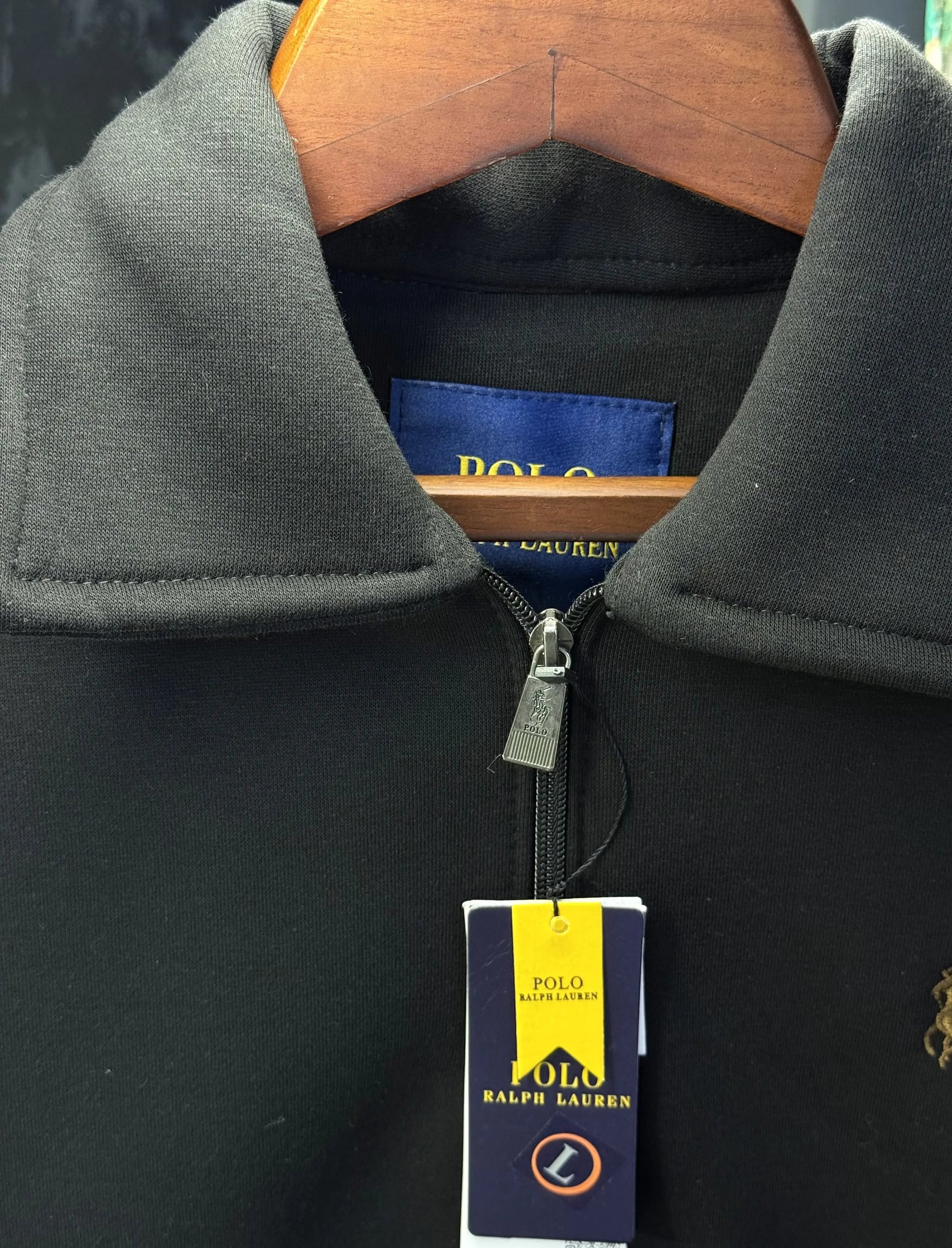 Ralph_Lauren Polo Sweater (Black)
