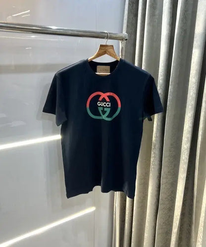 Gucc i Navy Blue Look Imported  T-Shirt