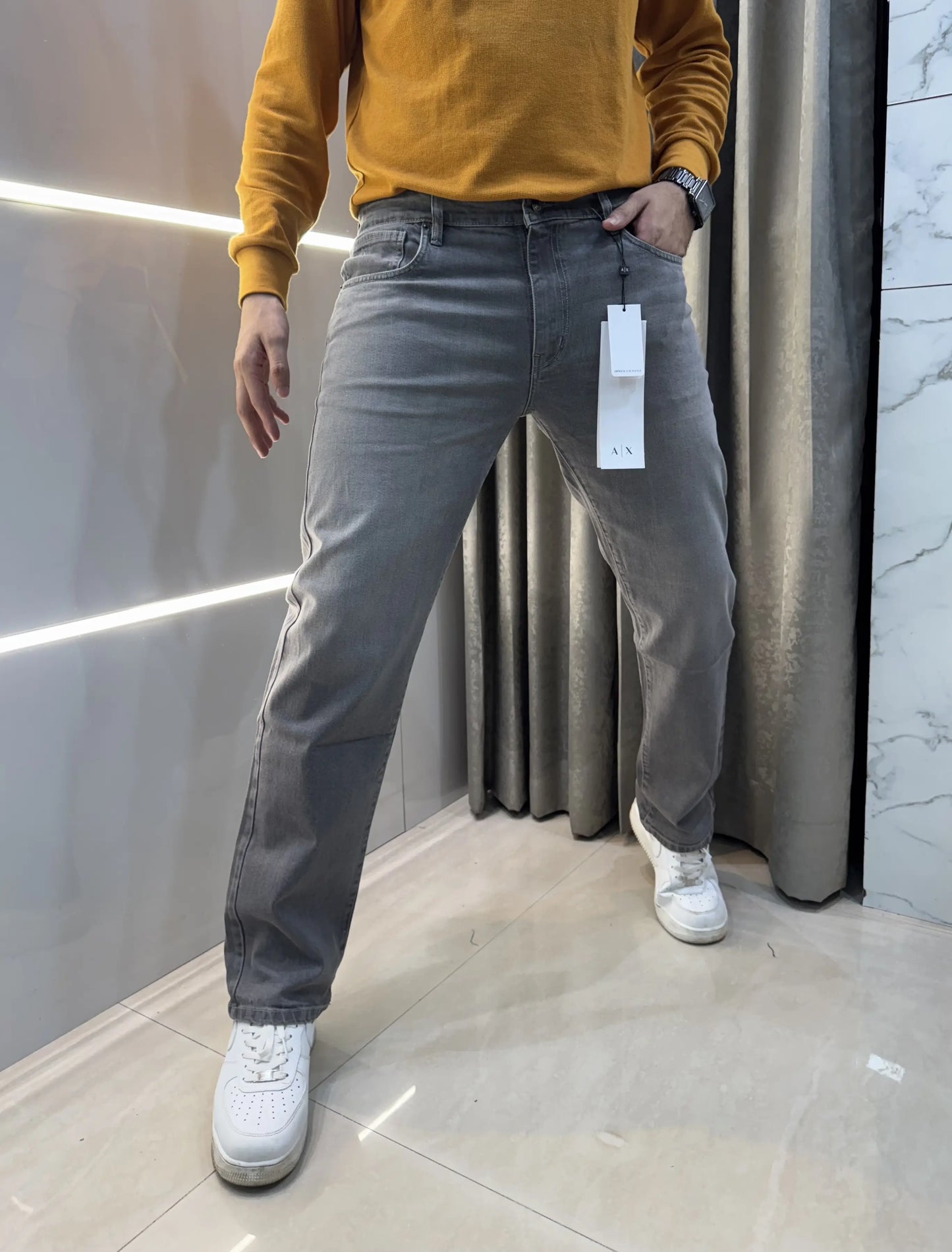 Arman i EXchange Light Grey Imported Classic Denim